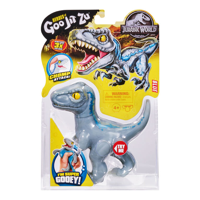 Heroes of Goo Jit Zu Jurassic World Stretch Heroes - Blue