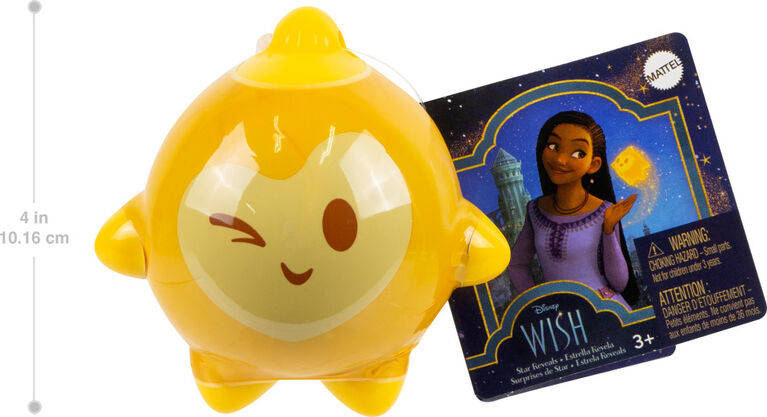 Disney - Wish - Personnages Star Surprises - Mini-poupée, porte-clés