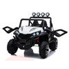 KidsVip 24V Kids & Toddlers UTV Viper 4WD Ride on car w/Remote Control - White - English Edition