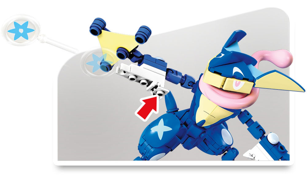 Mega Construx Pok mon Greninja vs. Electabuzz