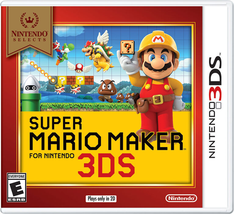 Nintendo Selects: Super Mario Maker for Nintendo 3DS