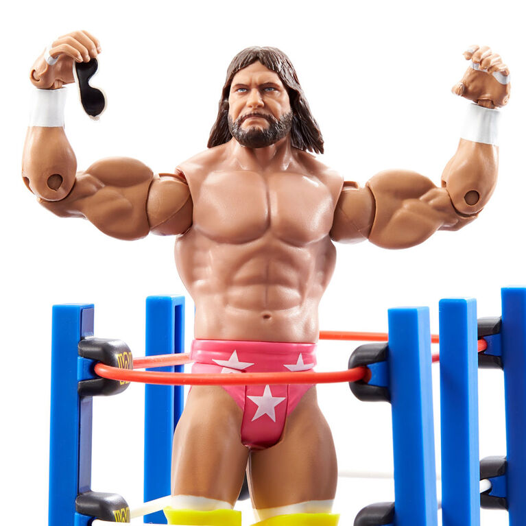 WWE WrestleMania Moments "Macho Man" Randy Savage 6-inch/15.24 cm Action Figure and Ring Cart