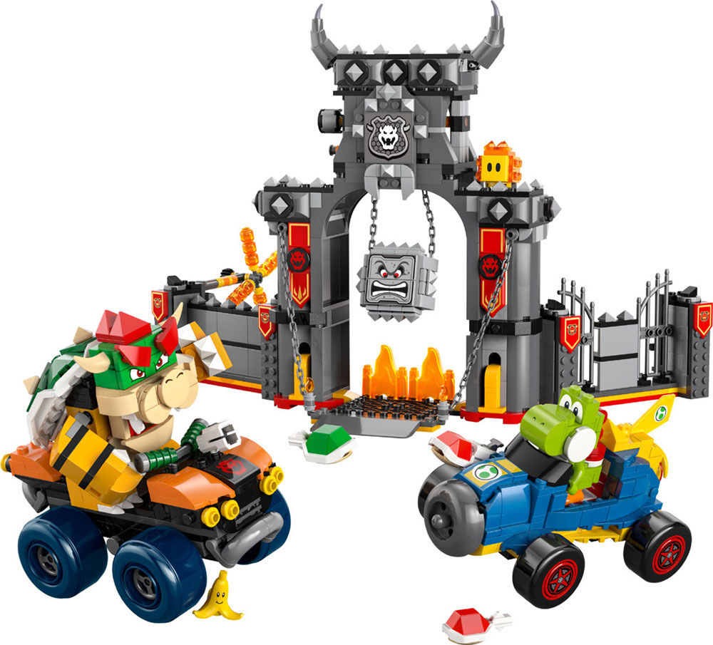 LEGO Super Mario: Mario Kart - Bowser's Castle Building Toy for Kids, Boys & Girls, Ages 9+ - 72039