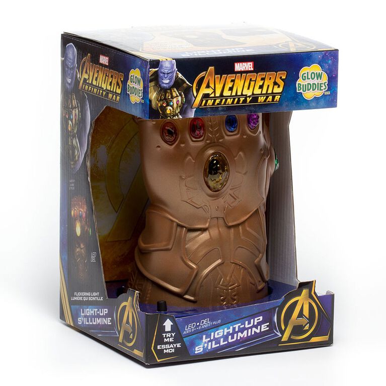 Glow Buddies - Marvel Guantlet  ( Thanos).