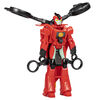 Transformers Toys EarthSpark 1-Step Flip Changer Terran Twitch, 4 Inch Action Figure