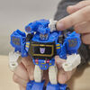Transformers Cyberverse Action Attackers: Warrior Class Soundwave Action Figure Toy