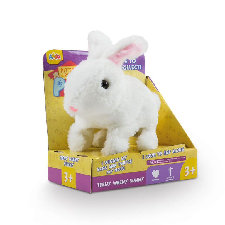 Pitter Patter Pets Teeny Weeny Bunny White R Exclusive English