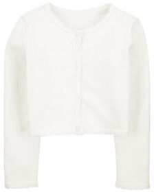 Carter's Button Front Cardigan Ivory 