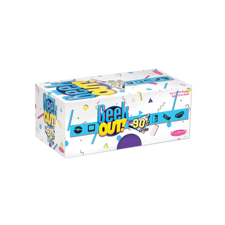Ultra PRO Geek Out! Trivia Party Game: The 90s Edition - English Edition
