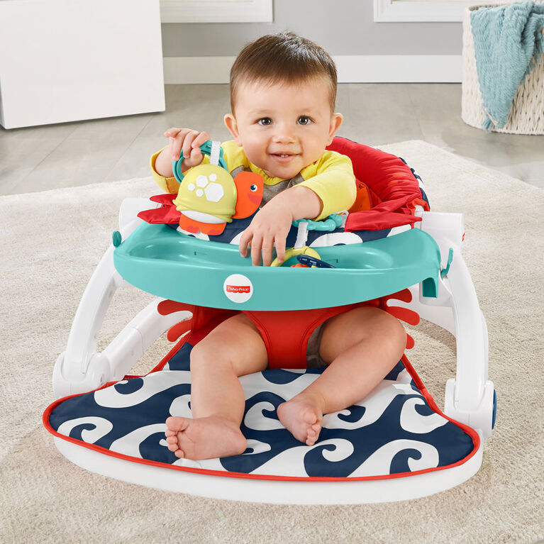 Fisher-Price Sit-Me-Up Floor Seat with Tray