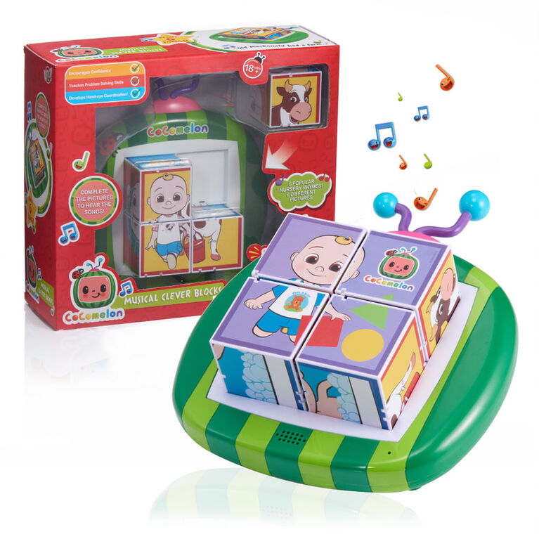 Cocomelon-Musical Clever Blocks