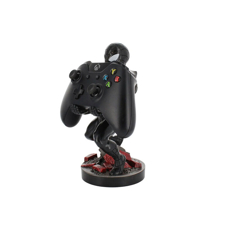 Exquisite Gaming Marvel: Symbiote Spider-Man Cable Guy Original Controller and Phone Holder