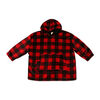 J&L Designs  Plaid Wearable Hoodie -Adult