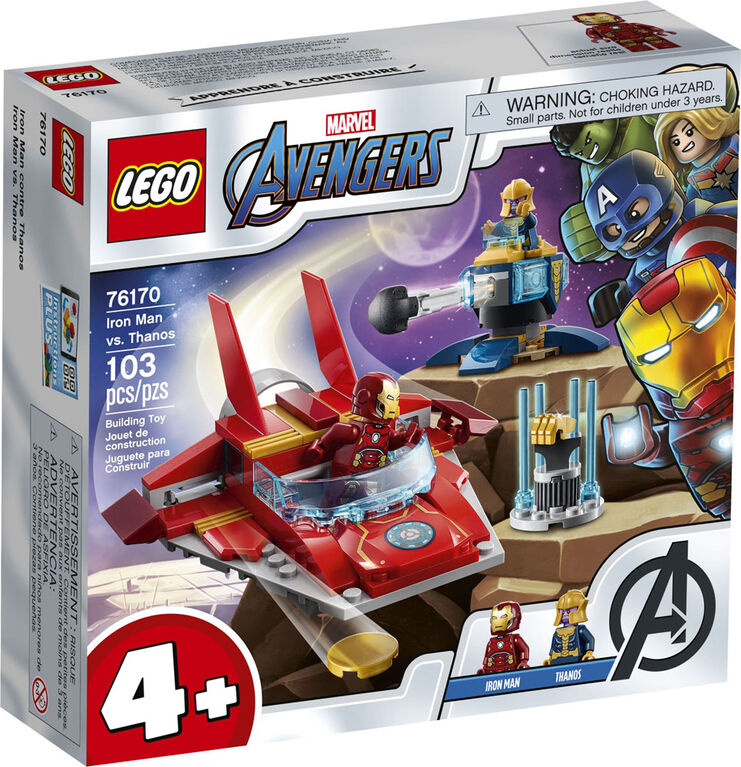 LEGO Super Heroes Iron Man contre Thanos 76170 (103 pièces)