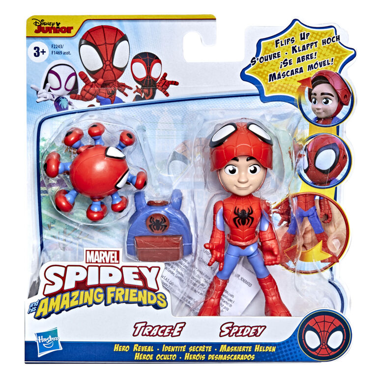 Spidey and His Amazing Friends Hero Reveal Spidey and Trace-E