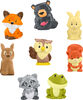 Fisher-Price Little People Forest Friends Carry Case Toddler Playset with Figures, 9 Pieces