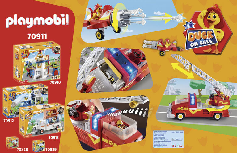 Playmobil - D.O.C.- Fire Rescue Truck