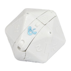 Dungeons and Dragons Dicelings, monstre-d&eacute; de collection D&D dragon blanc, figurine de dragon