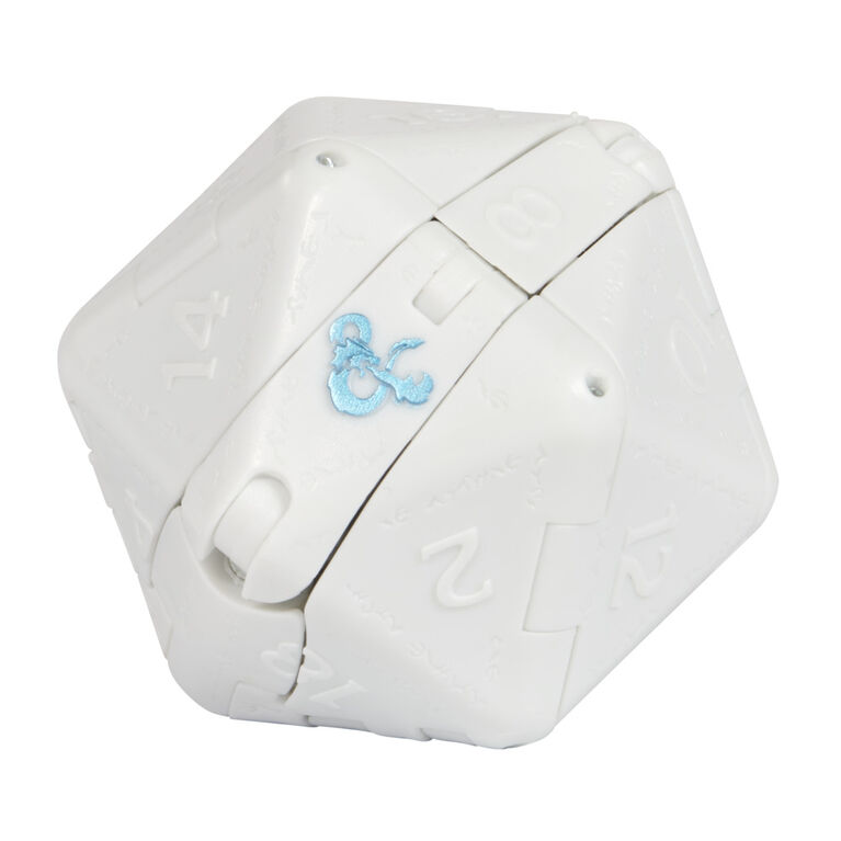 Dungeons and Dragons Dicelings White Dragon Collectible D&D Dragon Toy Action Figures