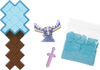 Minecraft Mini Mode Mining Action Figures with Reveal, Accessory & Moldable Sand (Characters May Vary)