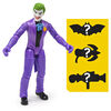 Batman 4-Inch The Joker Action Figure with 3 Mystery Accessories, Mission 1