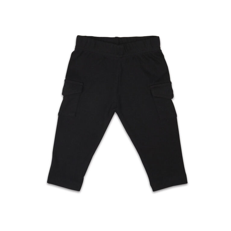 The Peanutshell Baby Boy Layette Mix Match Cargo Pant Black 0 3 Months Babies R Us Canada