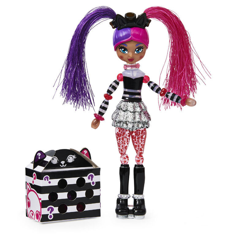 Twisty Girlz, Poupée à transformer en bracelet à collectionner Kitty Katt avec Twisty Petz mystère