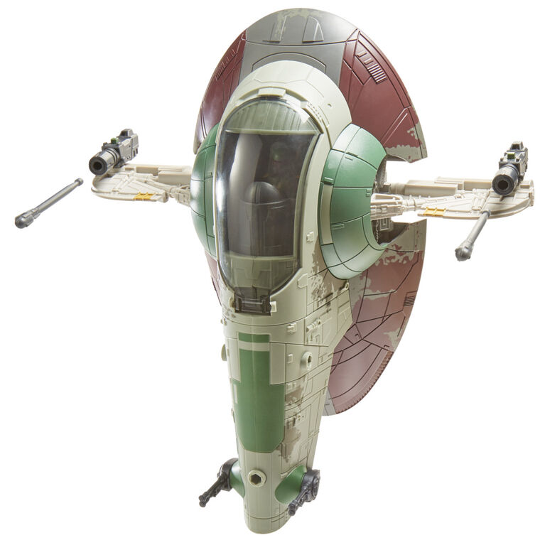 Star Wars Mission Fleet, Attaque de vaisseau stellaire, Boba Fett et vaisseau, figurine et véhicule