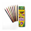 Crayons de couleur multiculturels Crayola, 8 unités - Édition anglaise