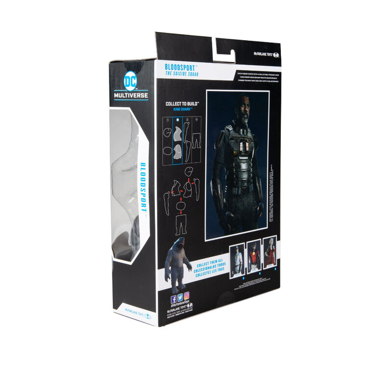 DC Universe - The Suicide Squad Movie: Bloodsport (Build A King Shark)