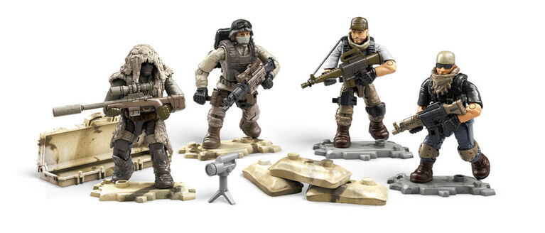 Mega Construx Call of Duty Desert Snipers vs. Mercenaries