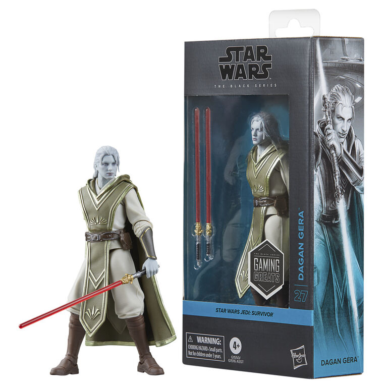 Star Wars The Black Series Dagan Gera, Star Wars Jedi: Survivor Gaming Greats Collectible 6 Inch Action Figure
