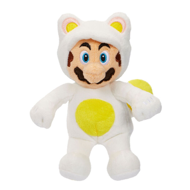 World of Nintendo - Mario Bros. U - Plush - White Tanooki Mario