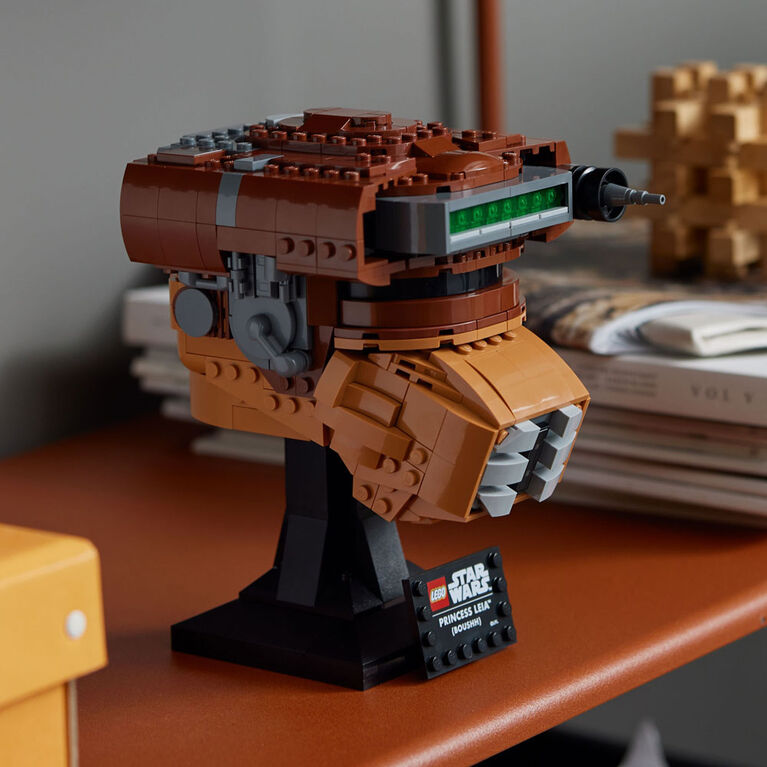 LEGO Star Wars Le casque de Princesse Leia (Boushh) 75351 Ensemble de construction (670 pièces)
