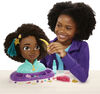 Girls Doll Head Playset Hair Styling Doll Head With Accessories