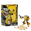 Transformers Toys War for Cybertron Trilogy Buzzworthy Bumblebee Deluxe Class Origin Bumblebee Action Figure - R Exclusive