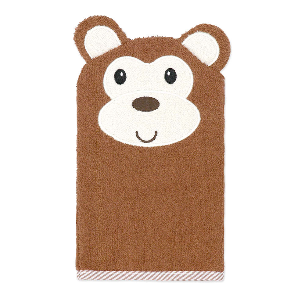 Baby Mode Signature 7 Piece Bath Set:Brown Monkey