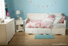 Summer Breeze Lit divan avec rangement- Blanc antique