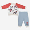 Spiderman ens.Jogger Bleu 6/9M