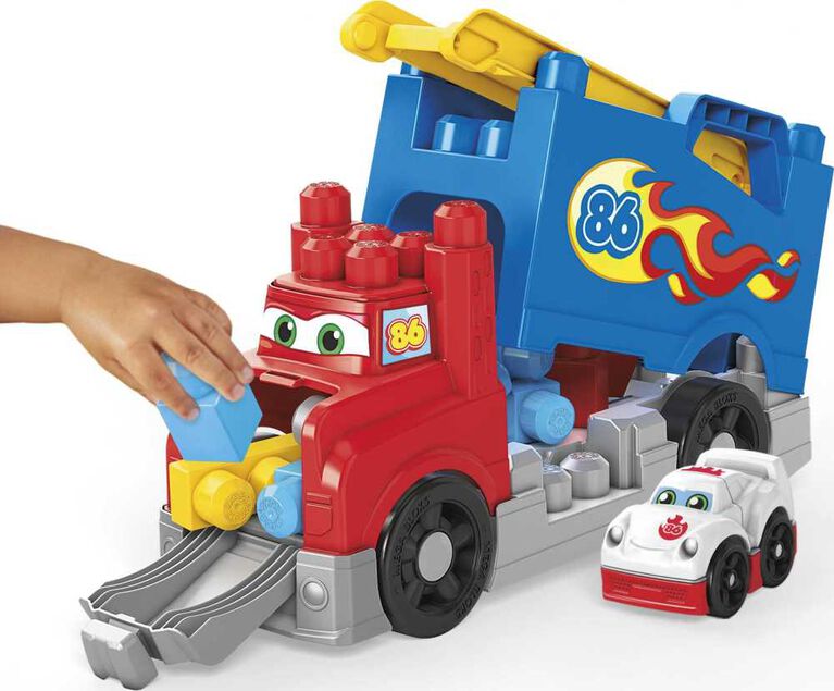 Mega Bloks - Camion Construction et Course