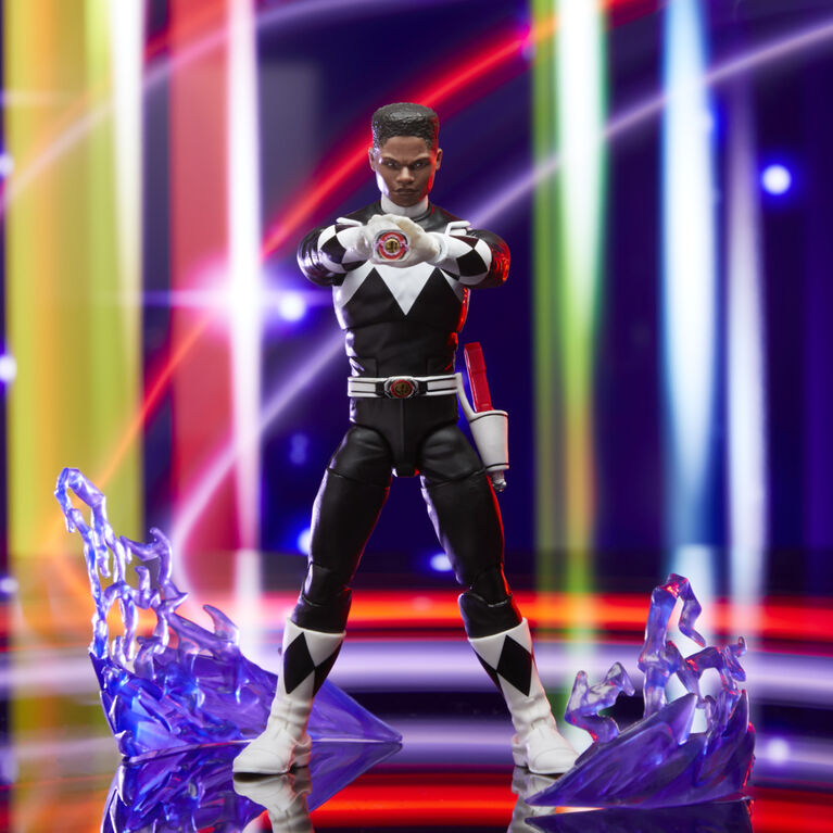 Power Rangers Lightning Collection Remastered Mighty Morphin Black Ranger 6" Action Figure