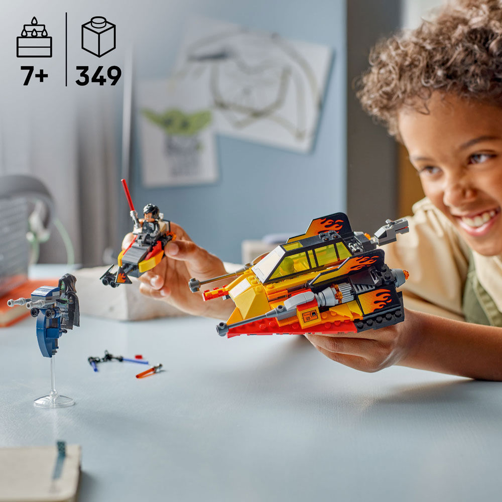 LEGO Star Wars: The Force Burner Snowspeeder Building Toy for Kids, Boys & Girls, Ages 7+ -75414