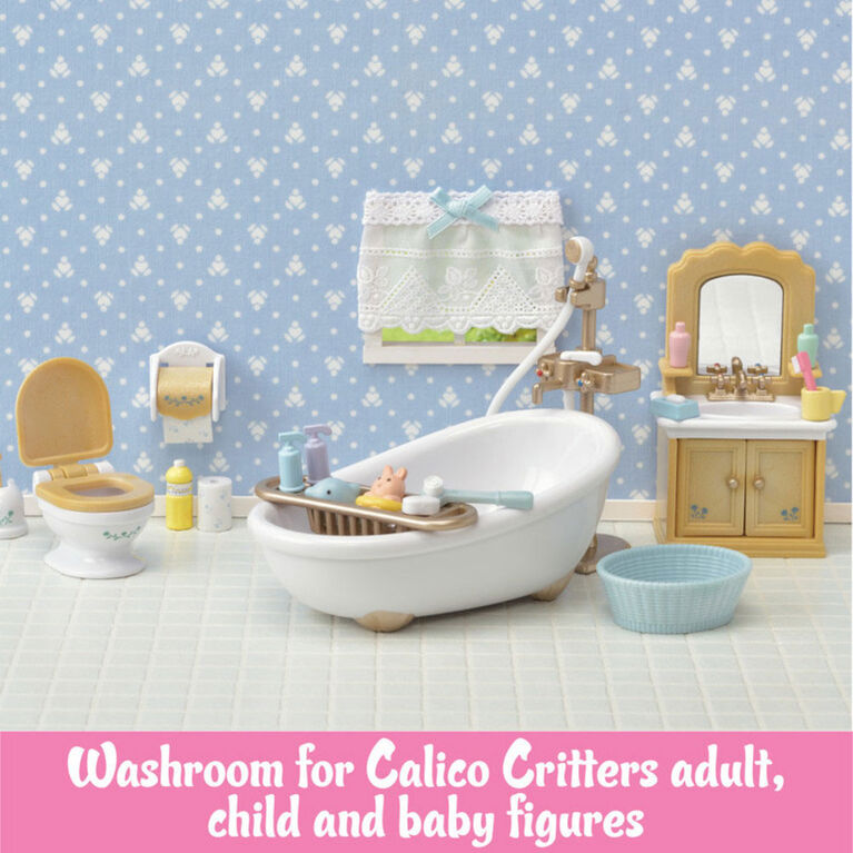 Calico Critters - Country Bathroom Set