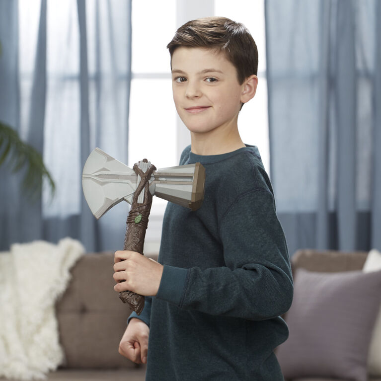 Marvel Studios' Thor: Love and Thunder Marvel's Stormbreaker Electronic Axe Roleplay Toy with SFX
