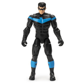 Batman 4-Inch Nightwing Action Figure with 3 Mystery Accessories, Mission 1