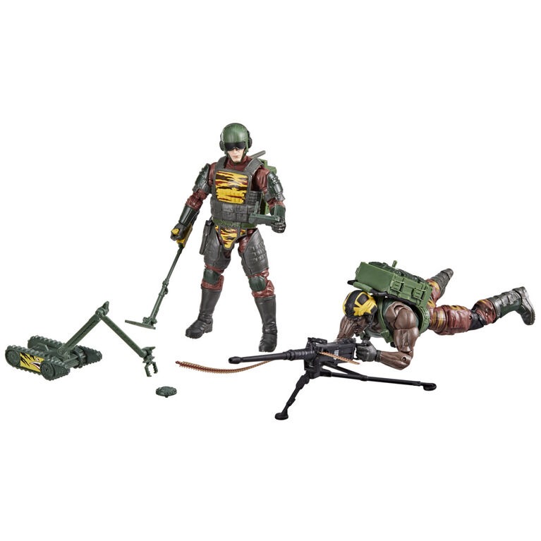 G.I. Joe Classified Series #126, Tiger Force Roadblock, Tripwire, & M.A.C.L.E.O.D. Action Figures