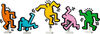 LEGO Art Keith Haring - Figures Dansantes, Décoration de Salon et Ensemble de Construction pour Adultes 31216