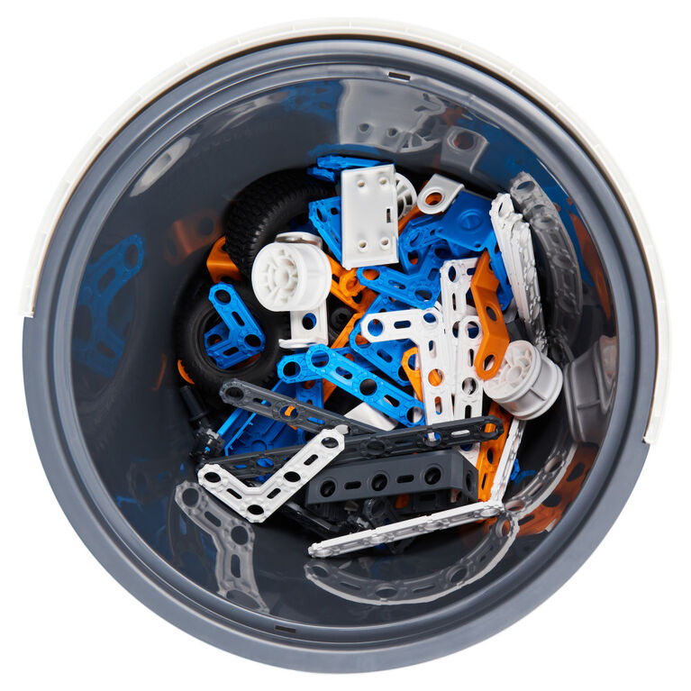 Meccano Junior, 150 pcs Bucket STEAM Model Building Kit