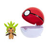 Pokémon Clip 'N' Go - Marisson (Chespin) & Poké Ball