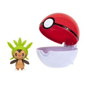 Pokémon Clip 'N' Go - Chespin & Poké Ball